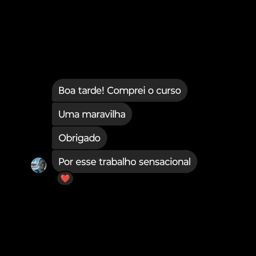 Cliente agradece pelo trabalho e descreve o material como uma maravilha
